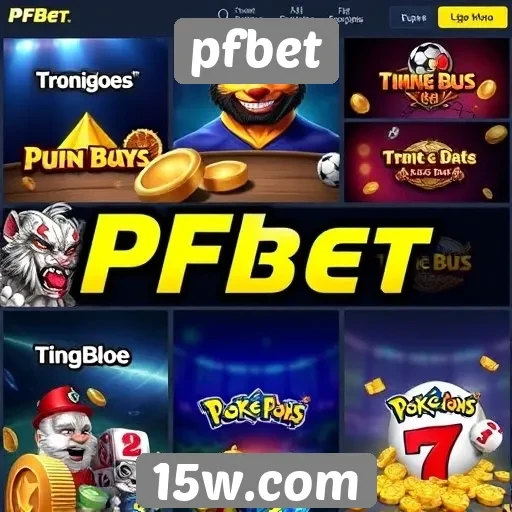 variedade de jogos disponíveis no pfbet